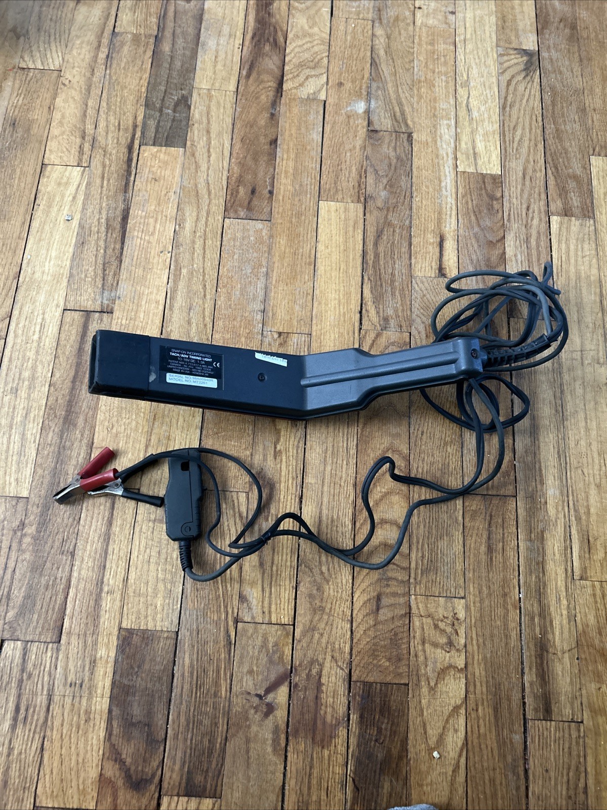 Snap-On Tools Incorporated TACH / ADV TIMING LIGHT model MT2261 10-16V DC 1.3A