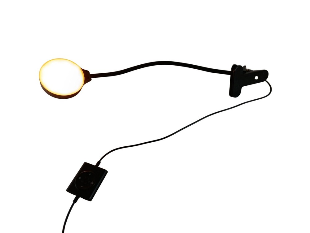 Glocusent Multi-Purpose Clip-On Light For Headboard & Computer