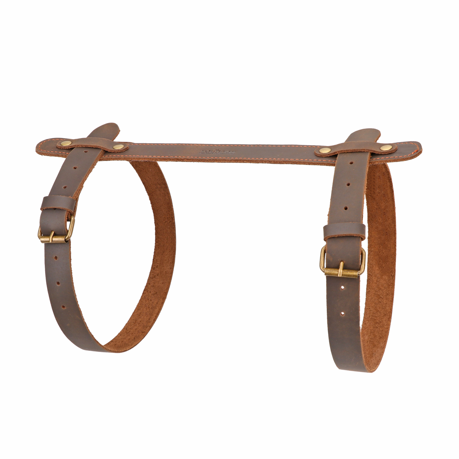 Tourbon Leather Picnic Blanket Carry Handle Camp/Trip Motorcycle Bedroll Strap🔥