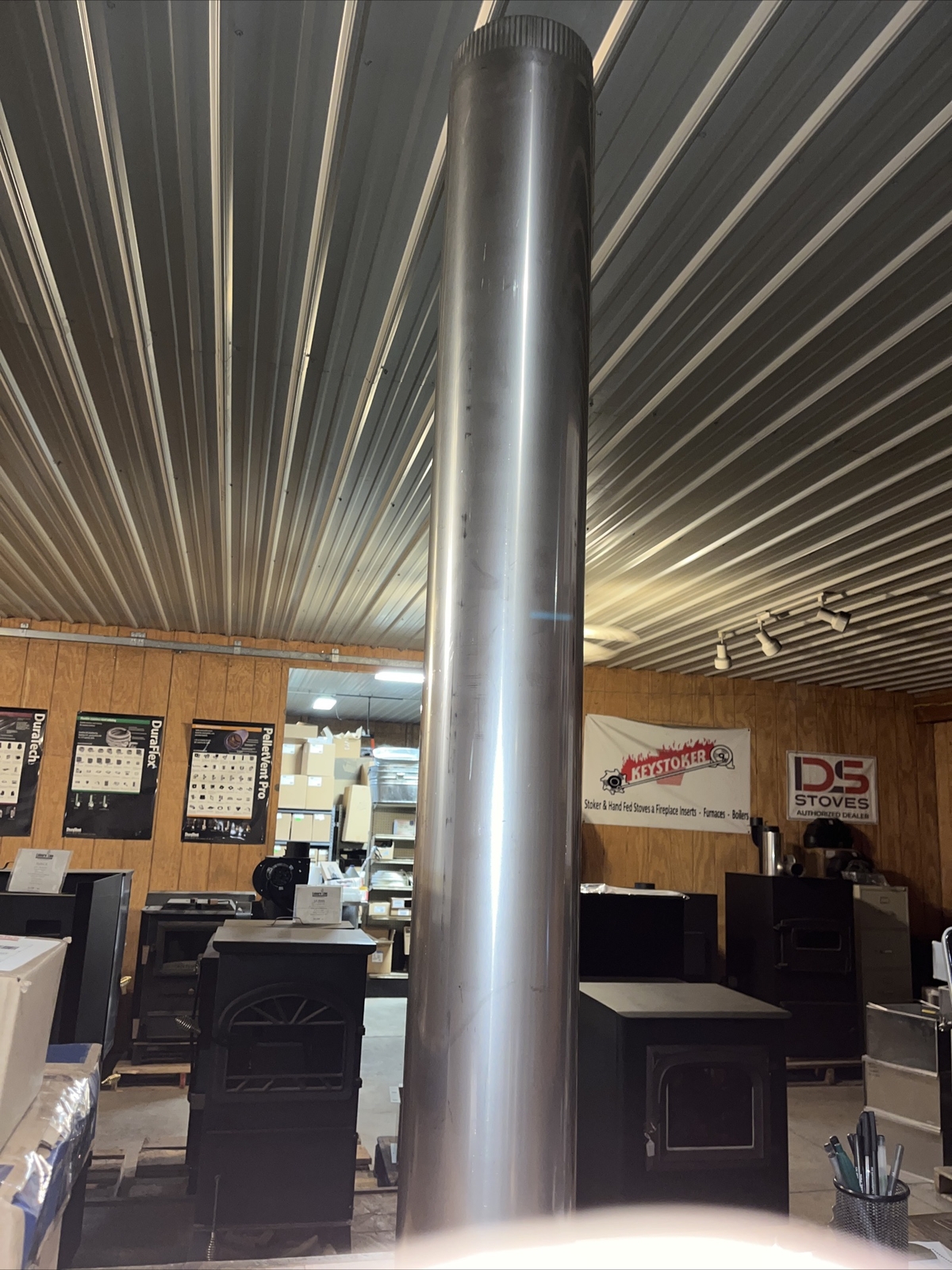 6”x48” Stainless Steel Stove Pipe