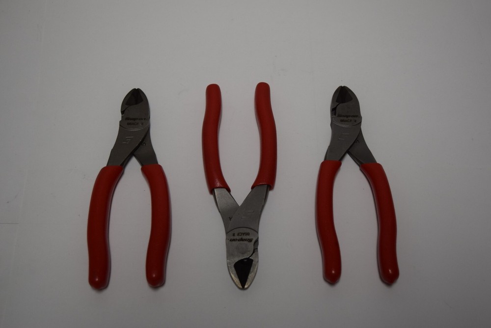 Snap-On 86ACF 6" Vector Edge Diagonal Cutter (Red and Orange)