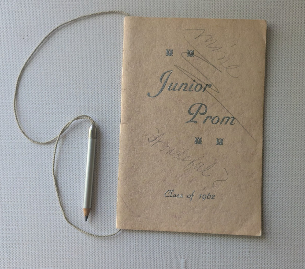 1962 St. Patrick's High School Syracuse NY  Junior Prom Program