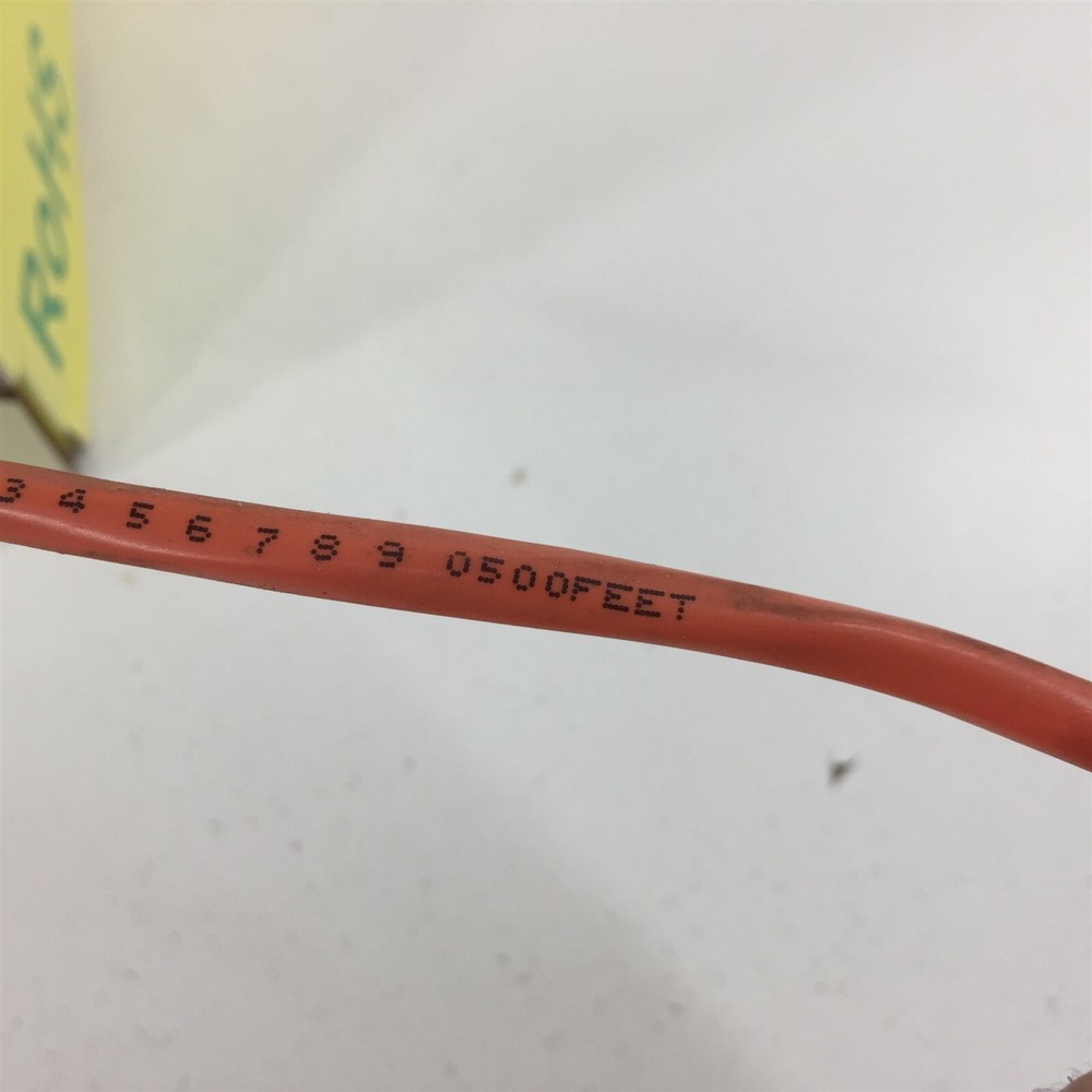 Structured Cable Products 16/40FC-OR Unshielded Riser Cable 4/C Orange 500'