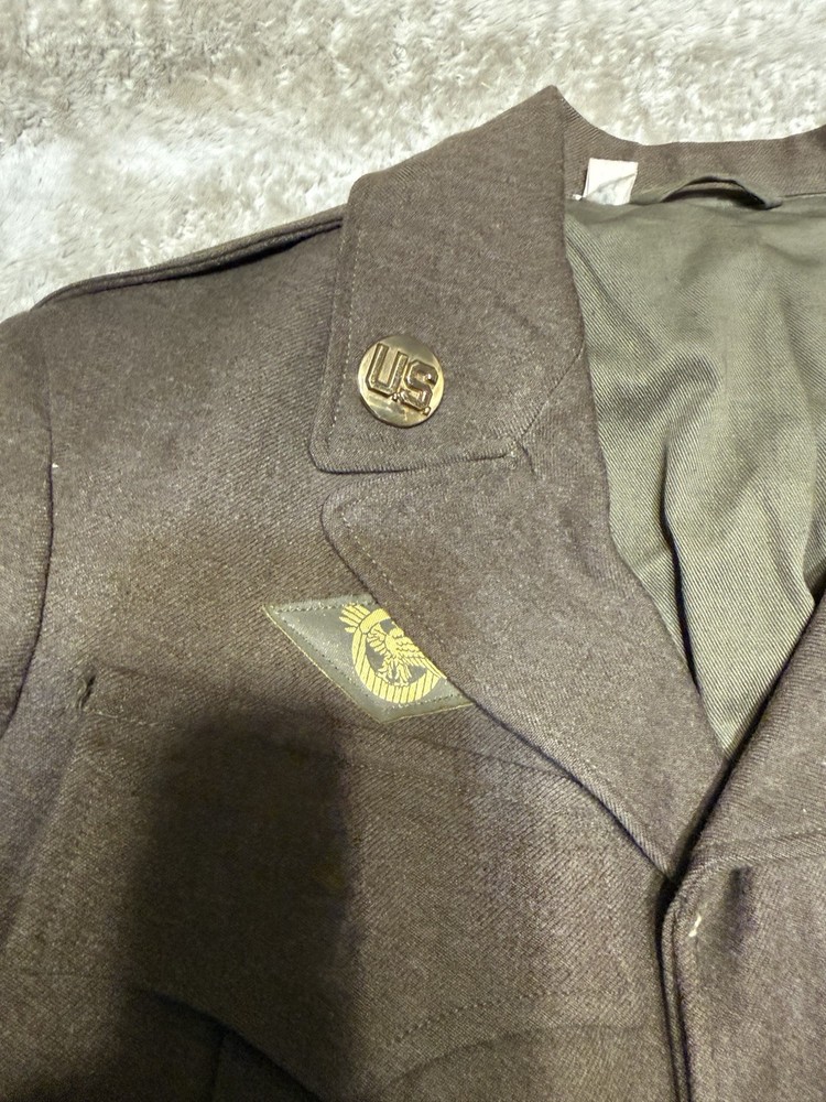 WWII Amphibious Forces Engineer Ike Jacket D-Day