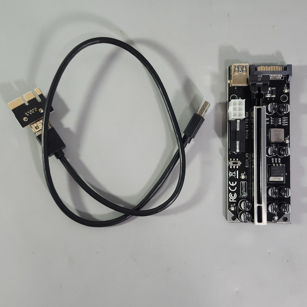 Mailiya V009s Pro PCIe Riser GPU Riser Card for Crypto Mining ETH 6-Pack