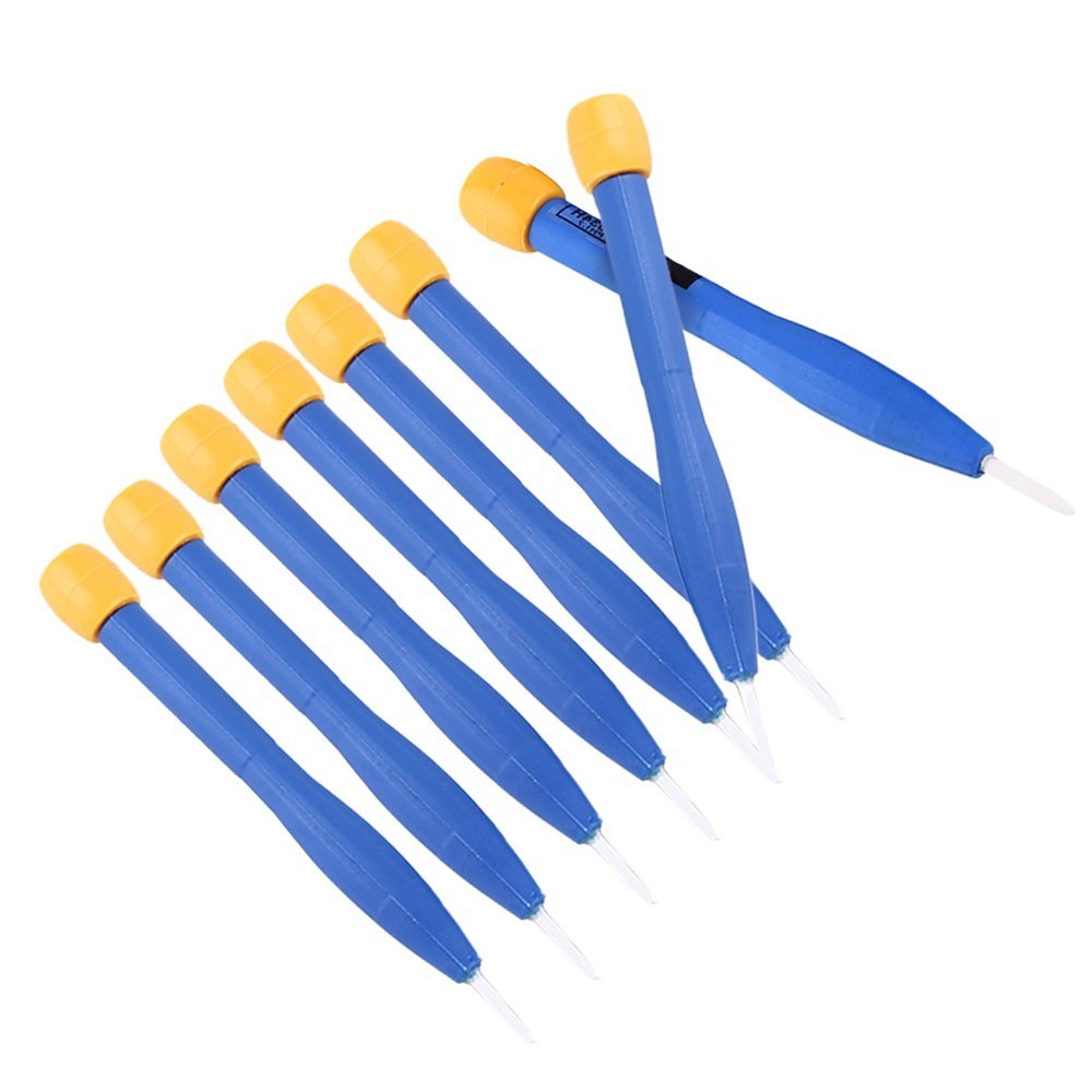 8pcs Adjust Frequency Screwdriver Plastic Ceramic Anti-static Screwdriver