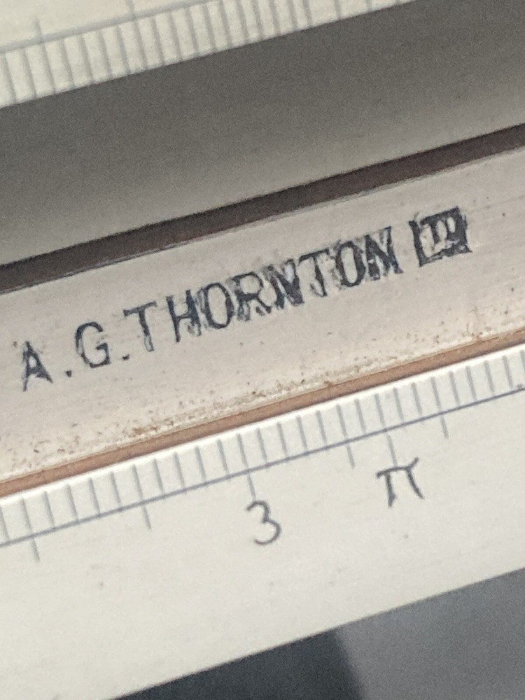 SLIDE RULE A.G. THORNTON Ltd 3654