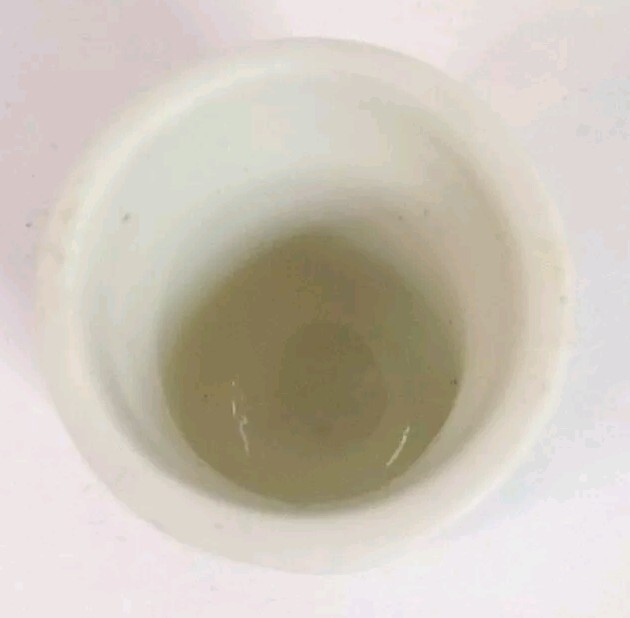 Coca Cola Porcelain Thimble Gold Trim