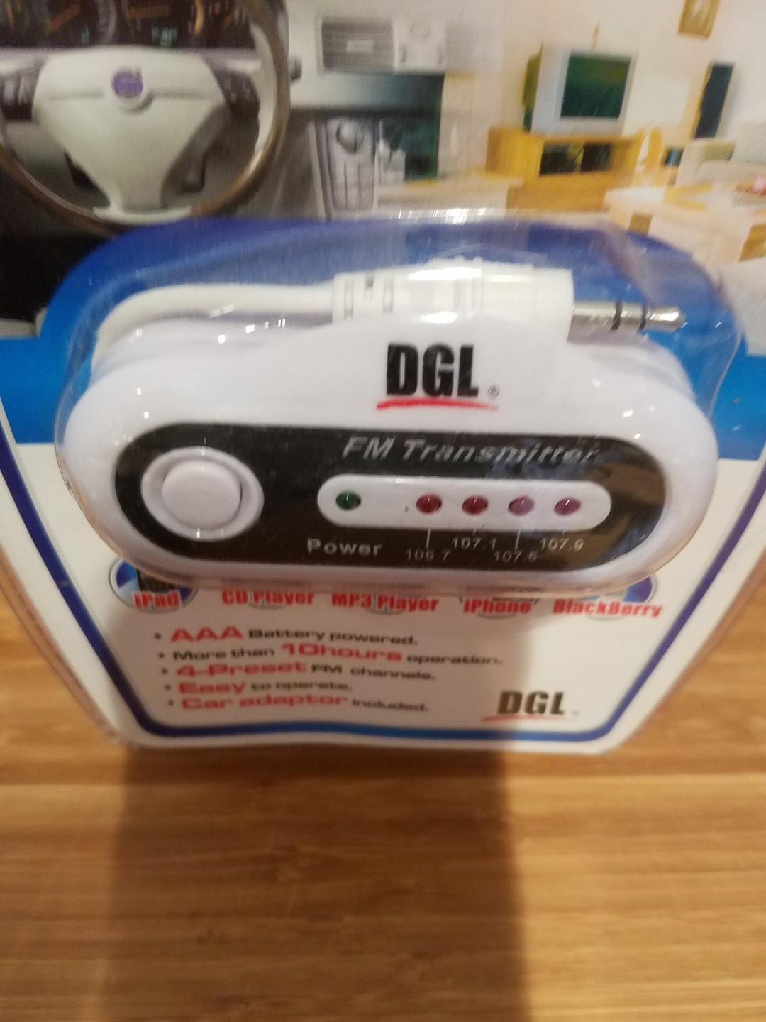 DGL FT-1333 Wireless 4-Channel FM Transmitter ***Closeout Item*** NOS new sealed