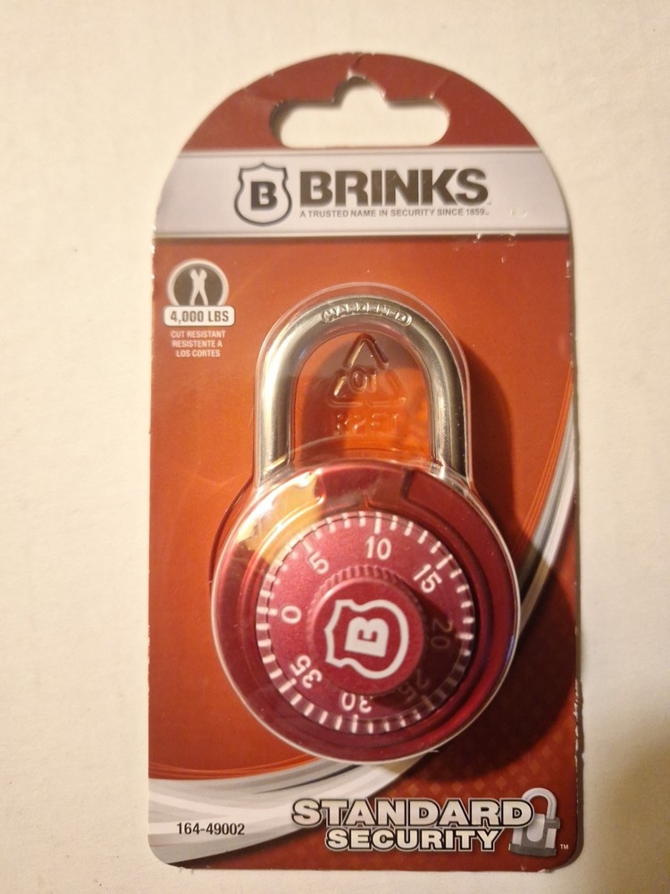 Brinks Standard Security Dial Combination Lock