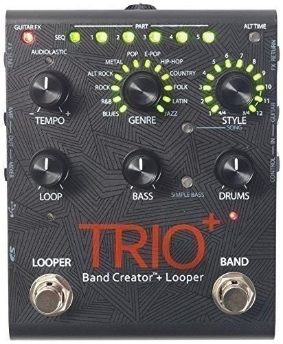 DigiTech TRIO+ Plus + Band Creator + Looper Open Boc Free Ship