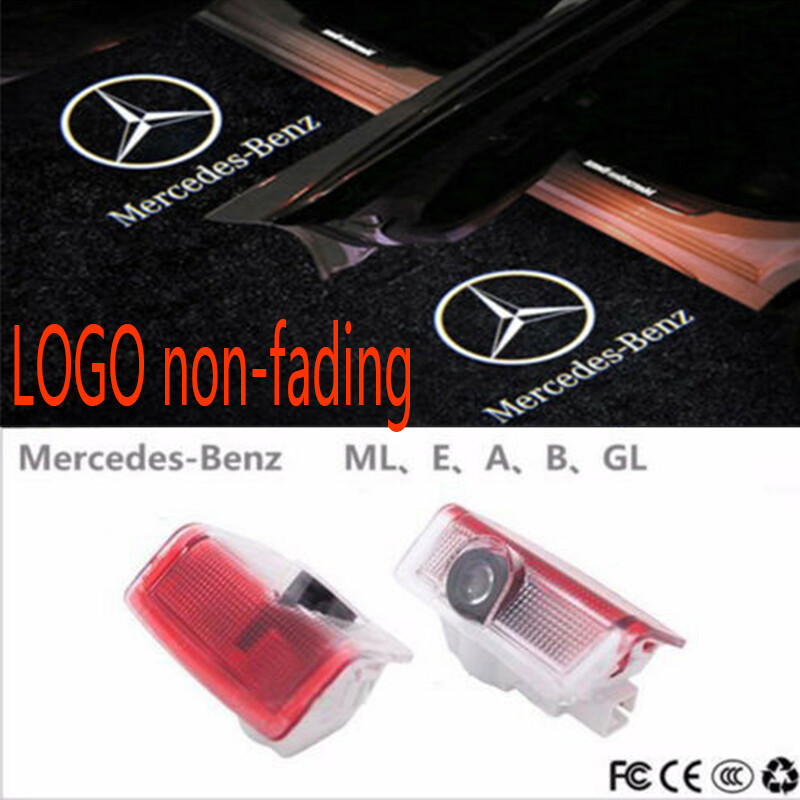 2X Led light Car Door Laser Projector For Mercedes W212 E320 E350 E63 E550