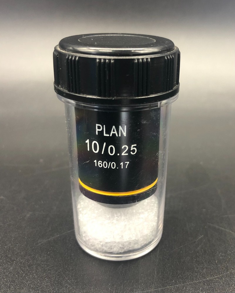 Microscope Objective Lens PLAN 10/0.25 160/0.17