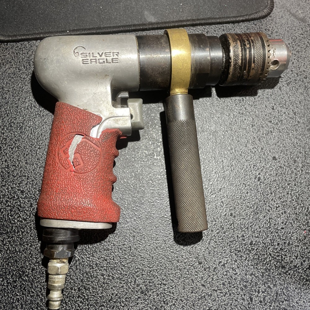 MATCO TOOLS SILVER EAGLE 3E144 3/8" REVERSIBLE KEYLESS AIR DRILL