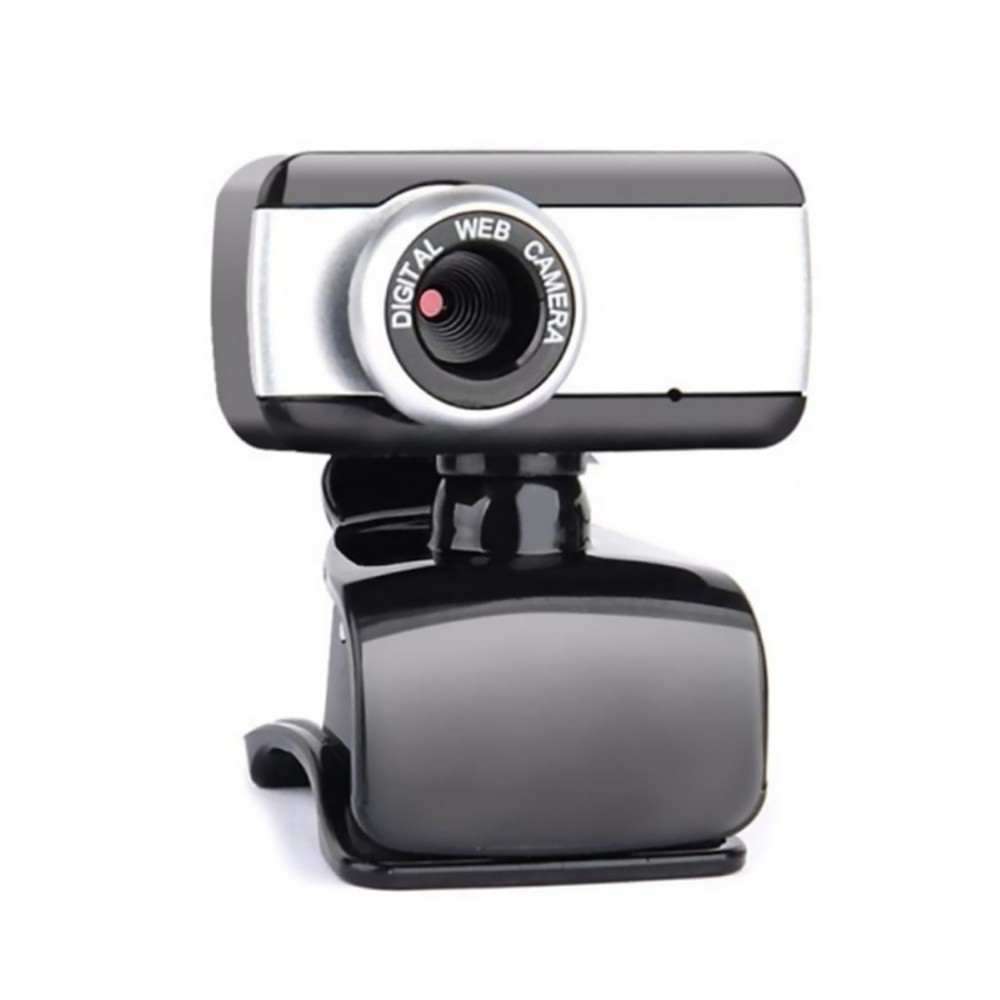 480P 360 Degree Resolution Webcam USB 2.0 Web Camera Built-in Microphone