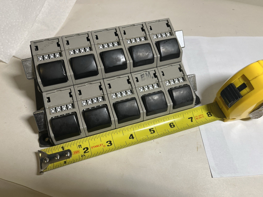 Multiple Tally Denominator 12 Button 4 Digit Counting Unit Tested and Working