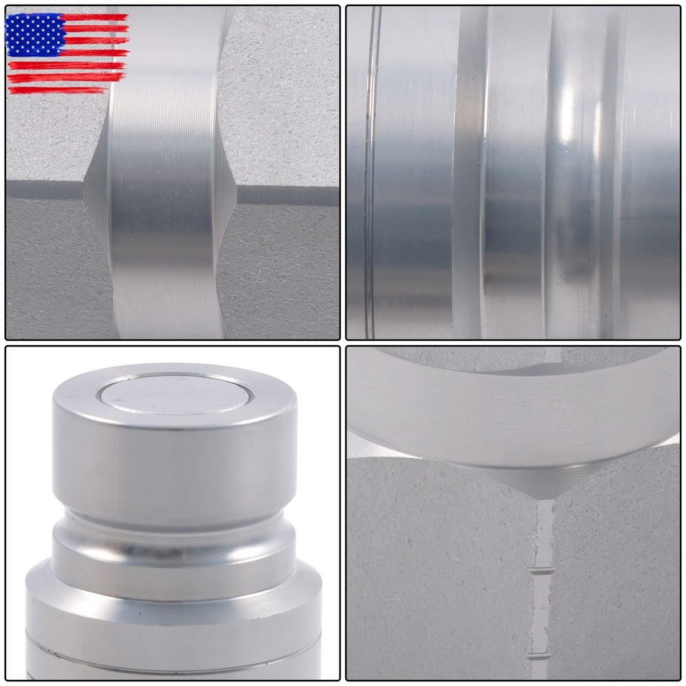 Flat Face Hydraulic Quick Connect Coupler Set, 1/2″ NPT Thread