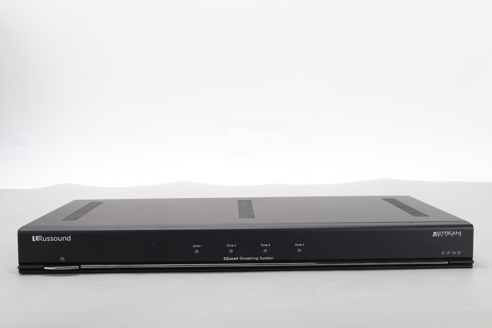 Russound xZone4 Multi-Zone Audio Distribution System W/ Power Cable & Rack Ears