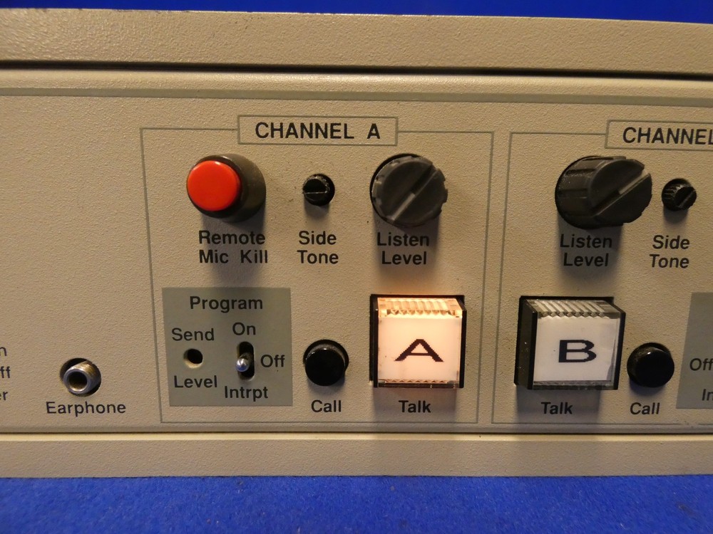 ClearCom MS-222 2-Channel Main Station (no mic)