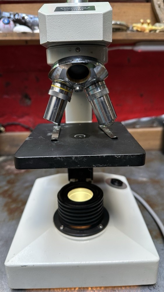 Wolfe Circa 2000 Student Compound Microscope - Model 855838 - Excellent Shape