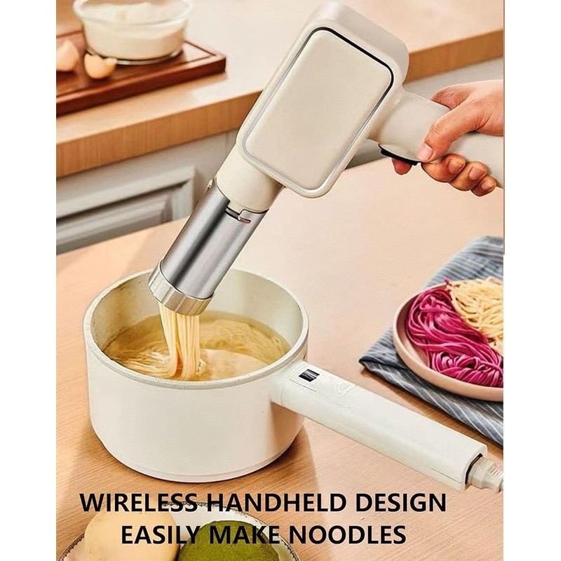 Automatic Pasta Maker Machine Noodle Shape Creator W/ Sausage Maker Attachment