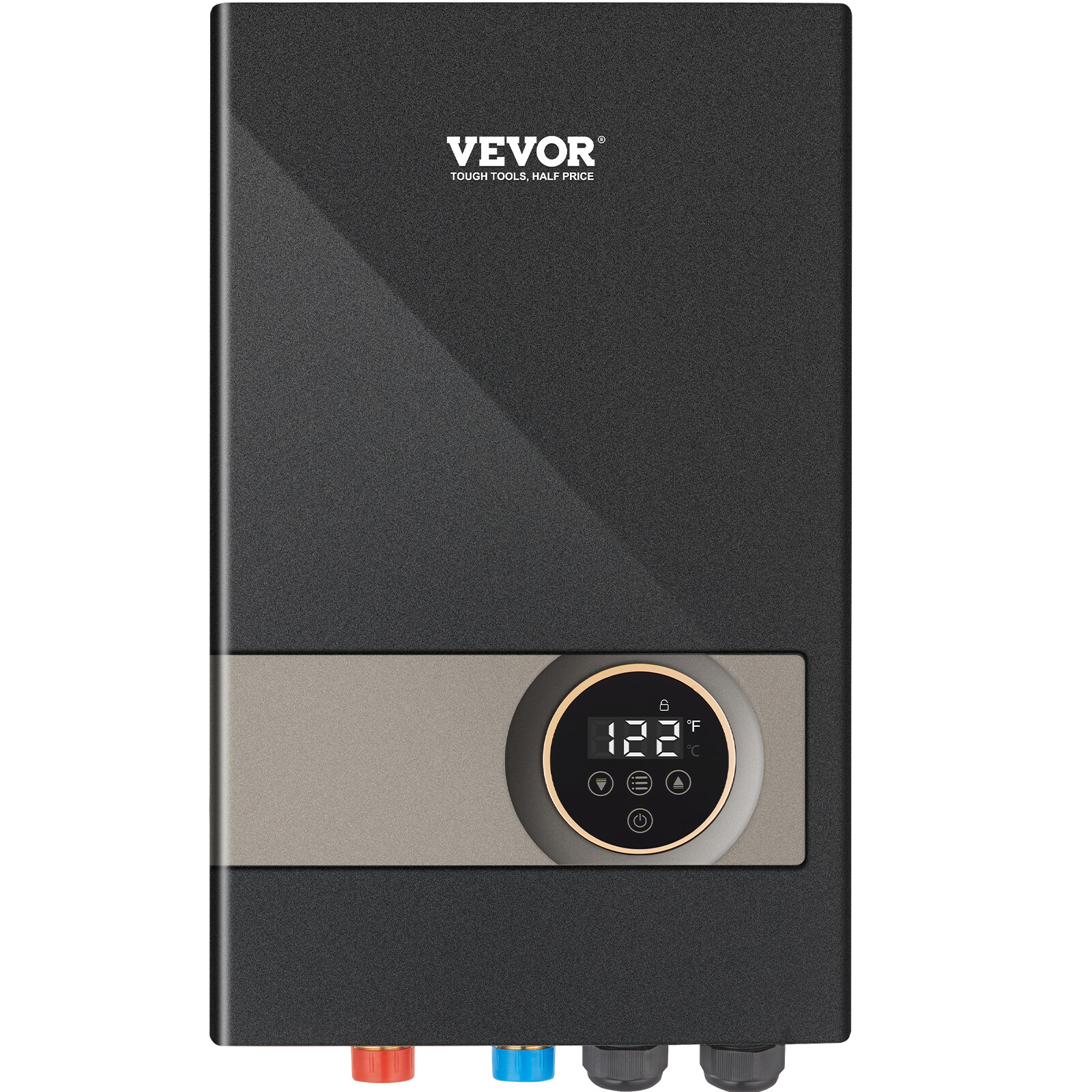 VEVOR 18KW Instant Hot Tankless Water Heater Electric Boiler for Shower Bathroom