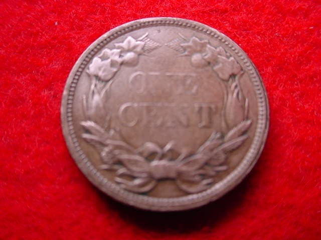 1858 FLYING EAGLE CENT SUPERIOR CENT!! #350