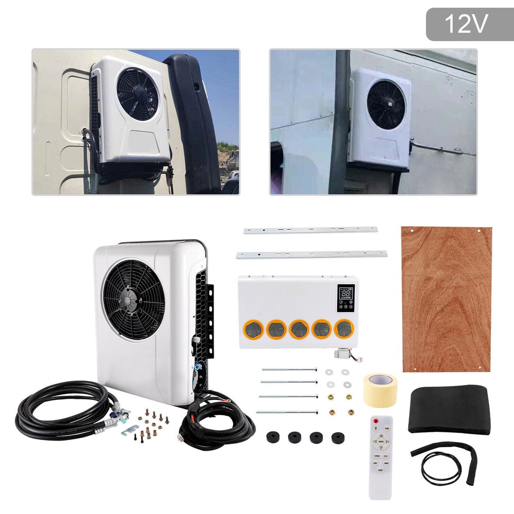 Universal 12V 6800BTU RV Air Conditioner System Split Mini Split AC System Unit