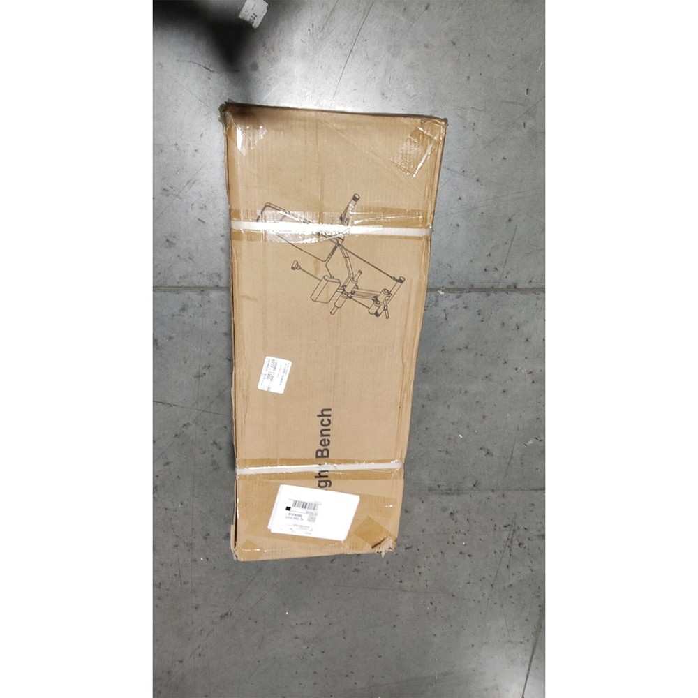 Pre-Owned Weight Bench Adjustable Foldable Strength Training Full Body Workout