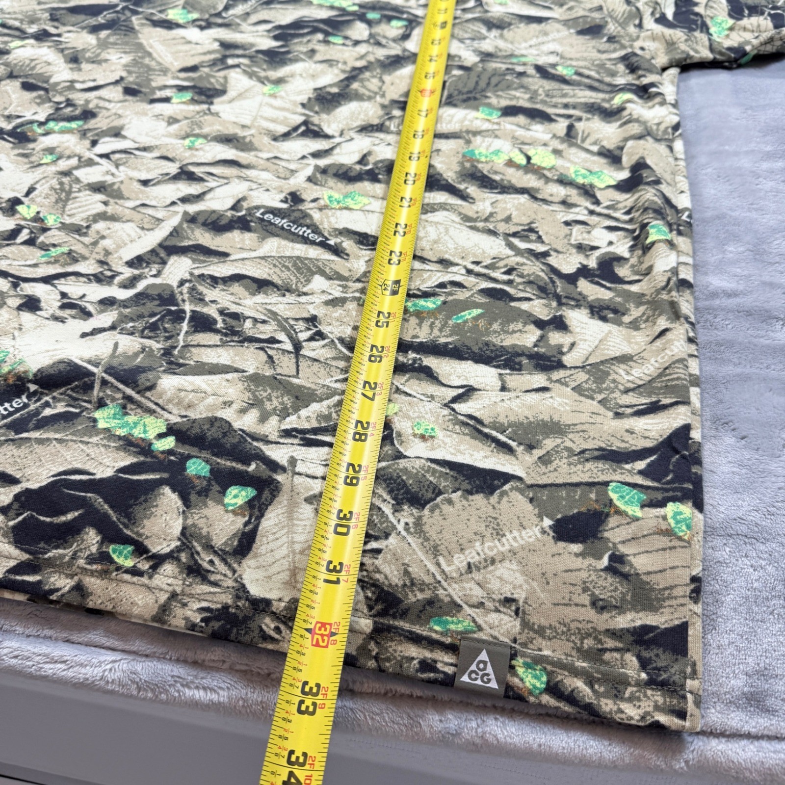 Nike ACG Dri Fit Leafcutter Loose Fit Men's 3XL T Shirt Camo hj0794-222