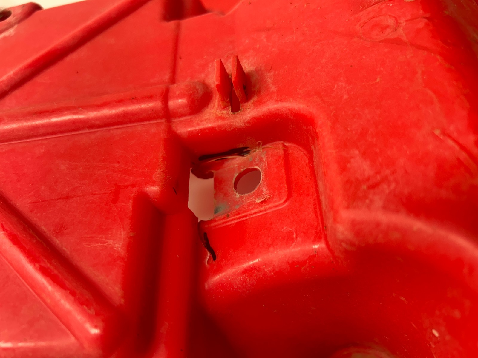 07 Honda Sportrax TRX250EX Trx 250 Ex OEM Plastic Fender Fairing READ DESCRIPTIO