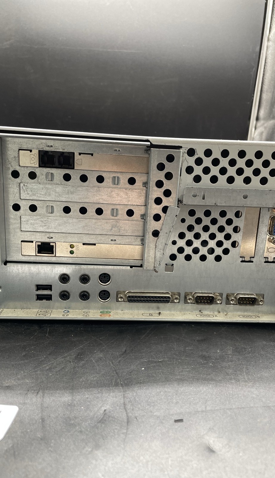 Compaq DeskPro Desktop PC Intel Processor Vintage System Unit No Hard Drive