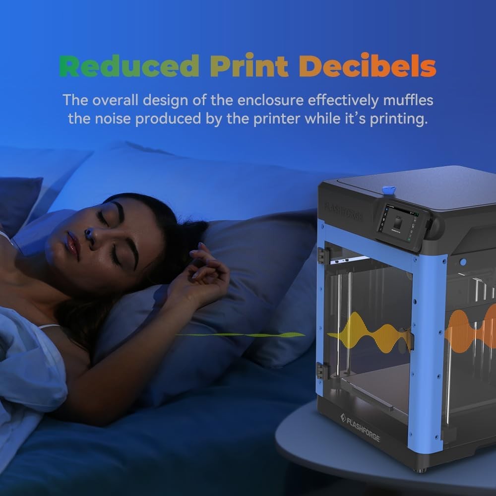 FLASHFORGE 3D Printer AD5M Enclosure, Create Your Style, Dustproof and Constant