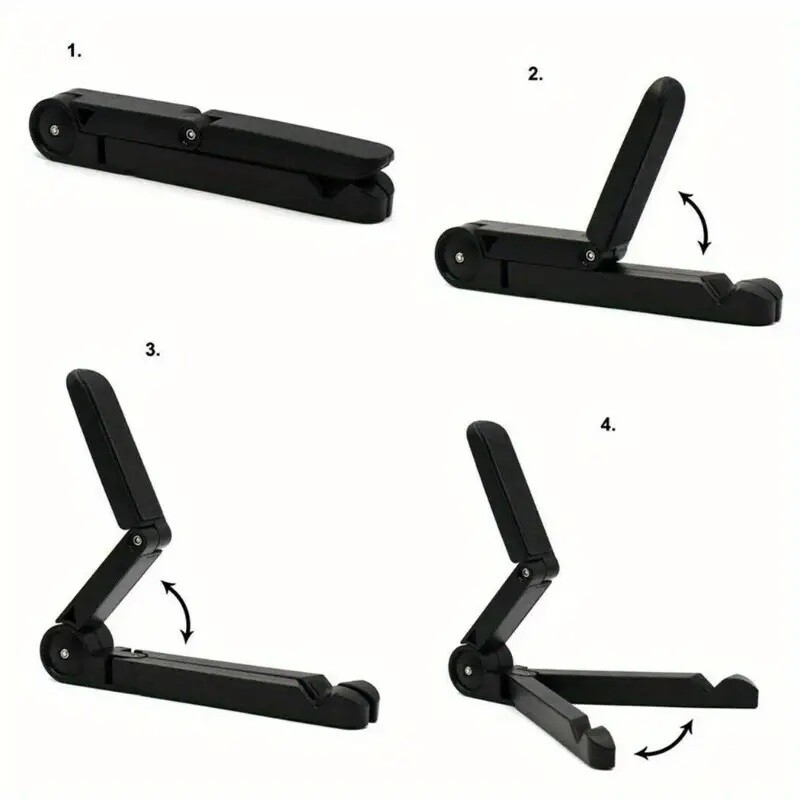 Adjustable Portable Desktop Holder Mount Folding Tablet Stand Anti-Slip for ipad