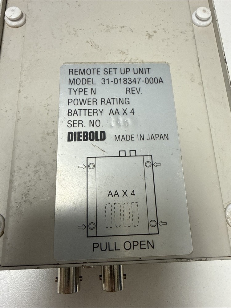 DIEBOLD 31-018347-000a Remote Set Up Unit