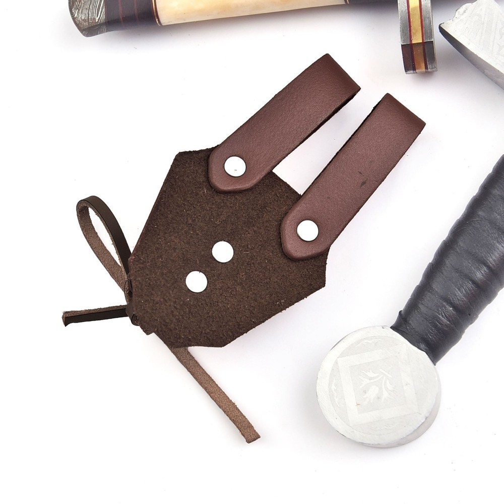 Genuine Leather Dagger Holster Medieval Adjustable Sword Frog Multiple Tool Hold