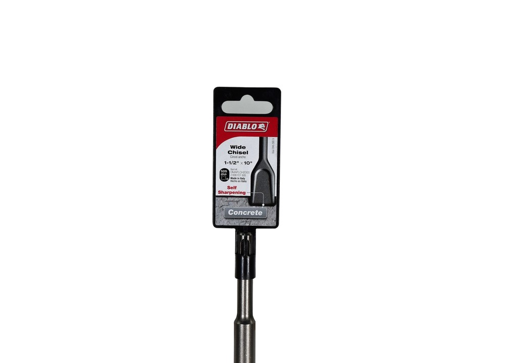 Diablo DMAPLCH2000 1.5"X10" SDS Plus Wide Chisel