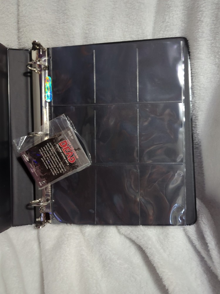 Various Character 3 ring binder. The Walking Dead