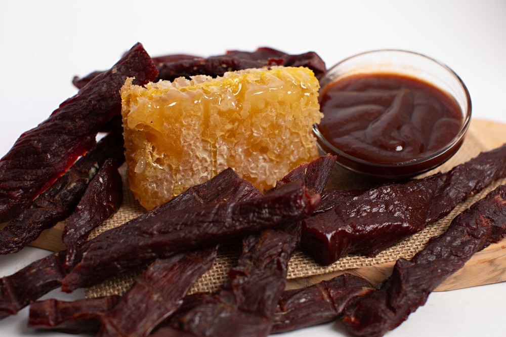 Homemade Honey BBQ Beef Jerky
