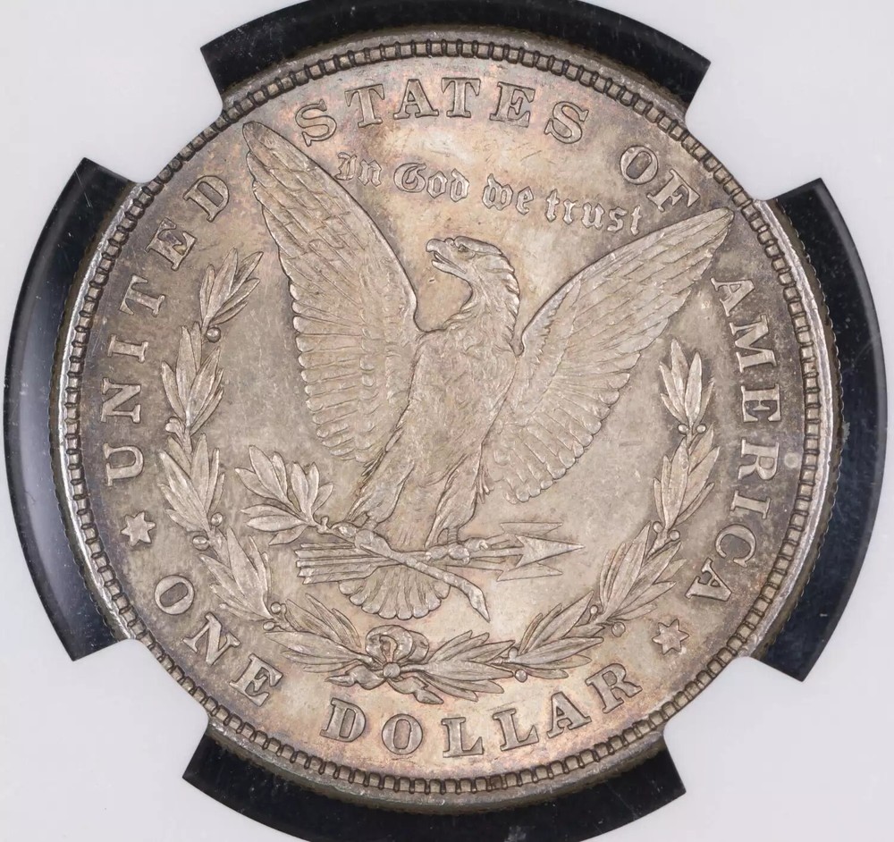1878 8TF Morgan Silver Dollar NGC MS-63 8TF
