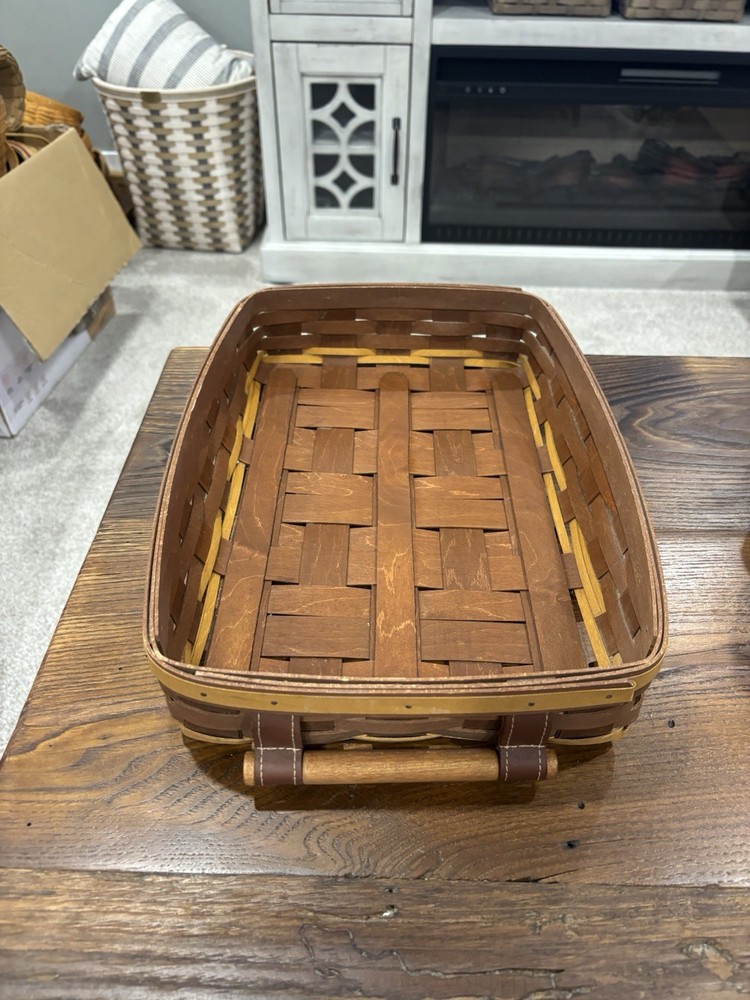 Longaberger Medium Serving Tray Basket.