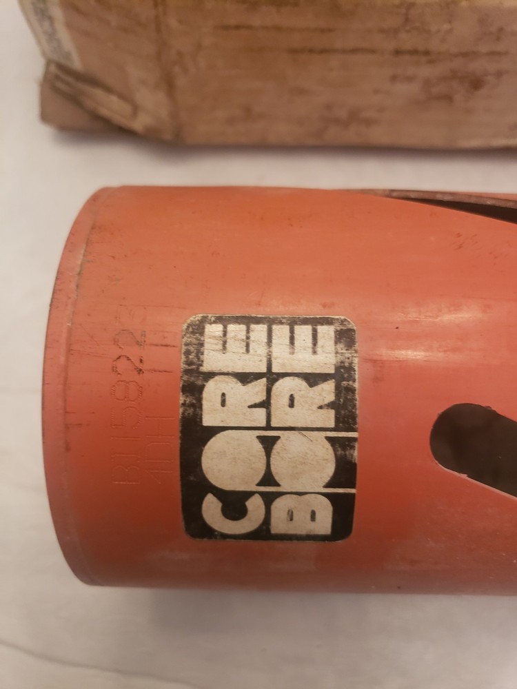 Diamond Core Drill Bit 4"dia x 10" long with 5/8-11 threaded