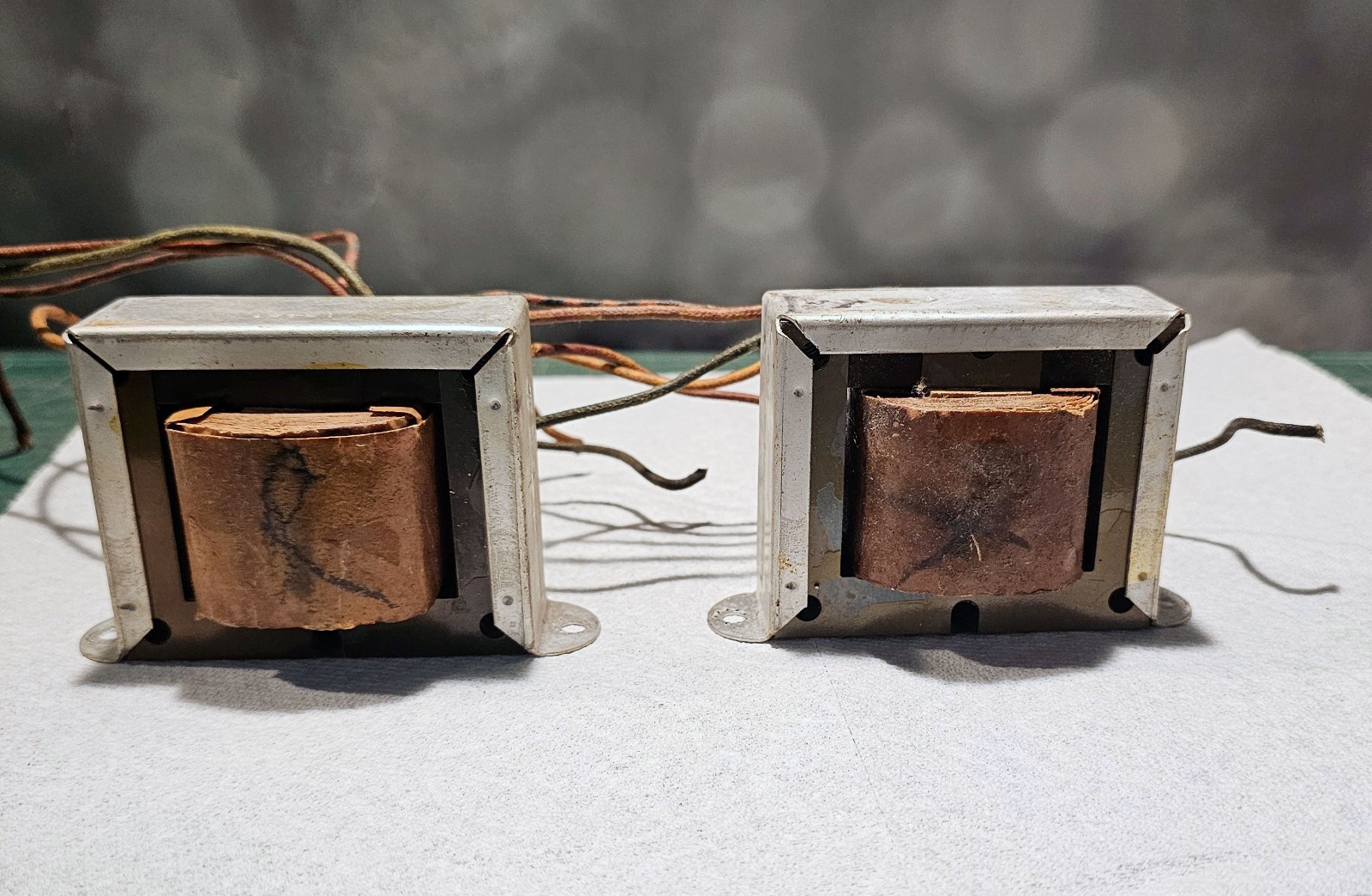 1 Pair - 6L6 Audio Output Transformers - 18451 - From Wurlitzer Organ Amp 6144