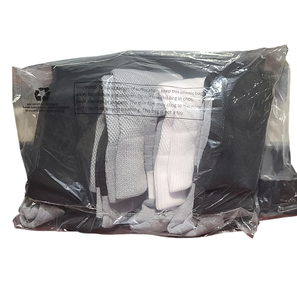 Tommie Copper Basic 4Pk ErgoFit WOTC Compression Socks - Large