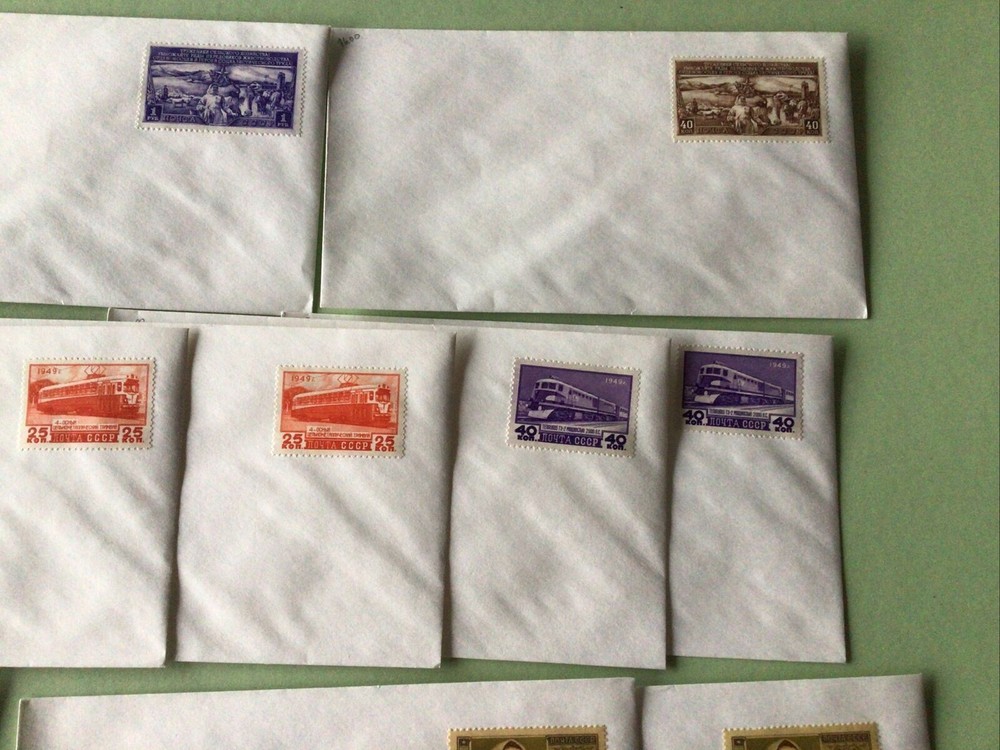 Russian 1949 Unused Covers 18 Items Ref A1240