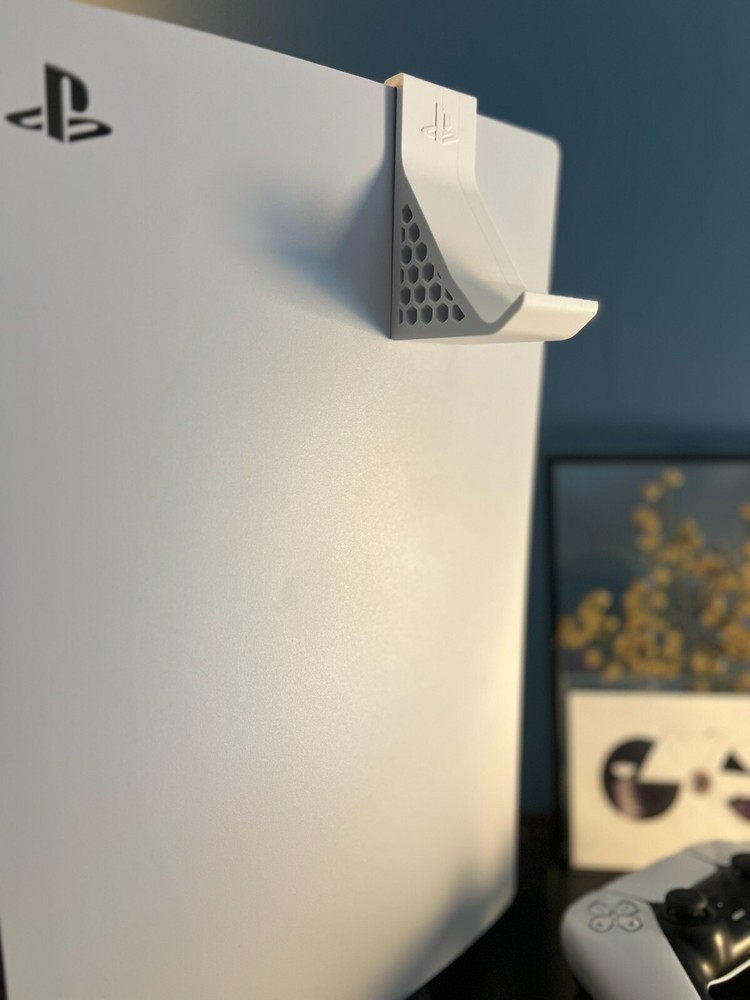 PS5 DualSense Controller Stand Hanging Mount | 3D Printed Top Mount Clip