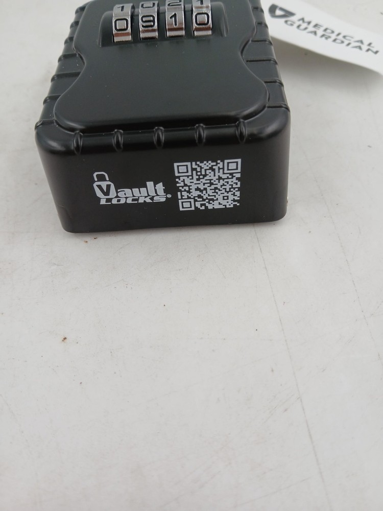 Vault Locks Portable Lock Box Black Medium Combination Padlock Metal Shackle