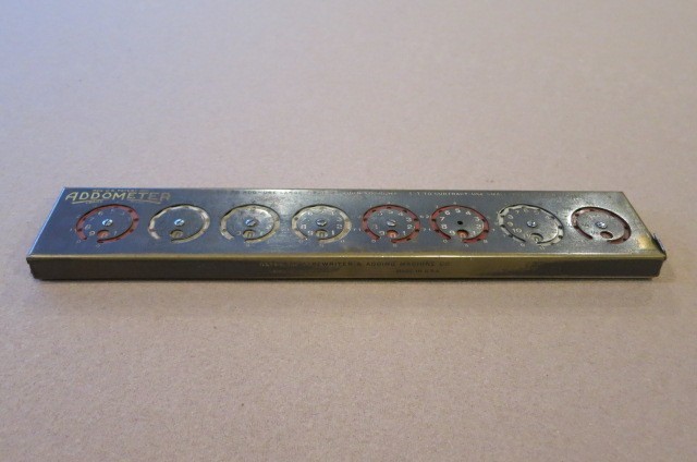 Vintage ADDOMETER Adding Machine