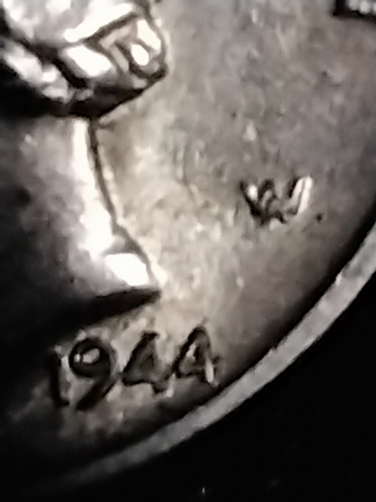 1944 S Mercury Dime Error "In Cod We Trust " Full Bands