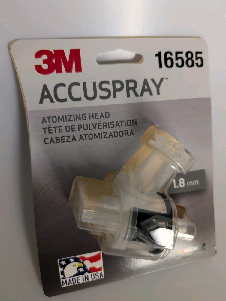 3M Accuspray Tips - 1.8 mm - White - Model 16585 - NEW